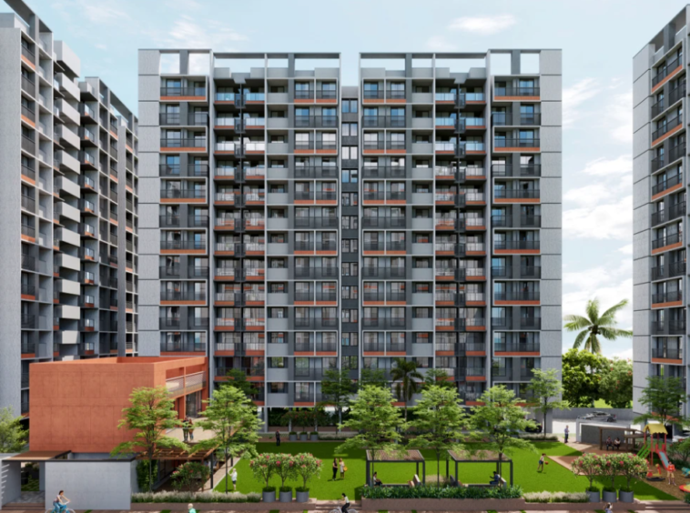 Dharti Skyline 2 & 3BHK Flats in Jagatpur Ahmedabad | Affordable Living