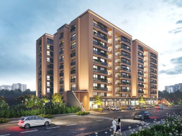 Premium 3 & 4BHK Flats at Kashvam Clifton, Vaishnodevi Ahmedabad