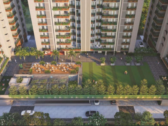 Spacious 4BHK Flats in Shantigram at Shilp Skyline with luxury amenities and modern design.