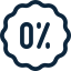 Zero Brokerage Icon