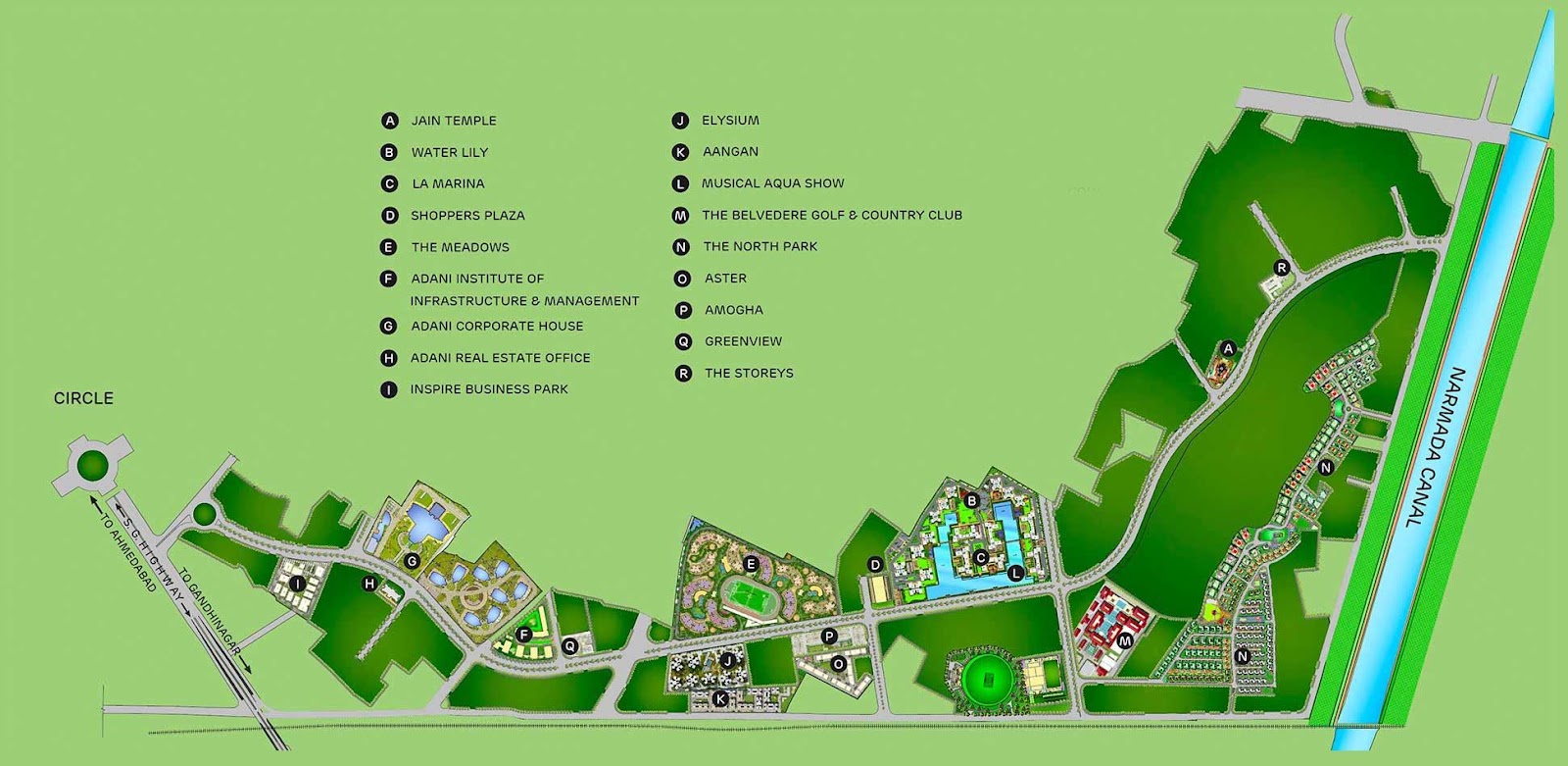 Adani-Shantigram-Township-plan