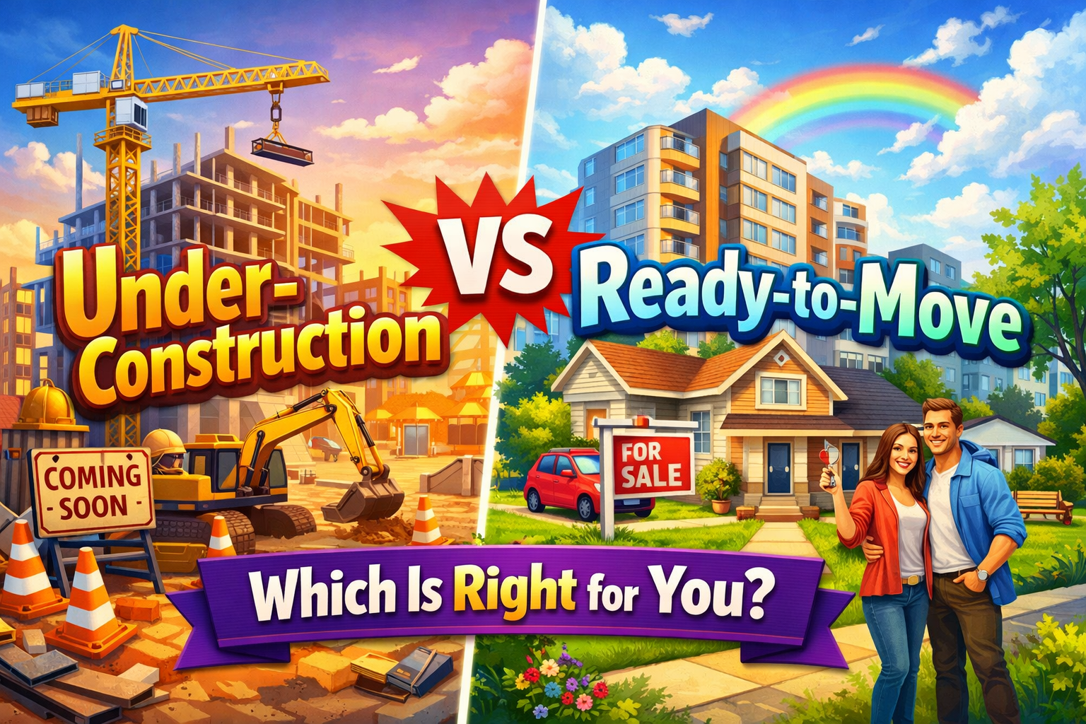 Under-Construction vs Ready-to-Move Property