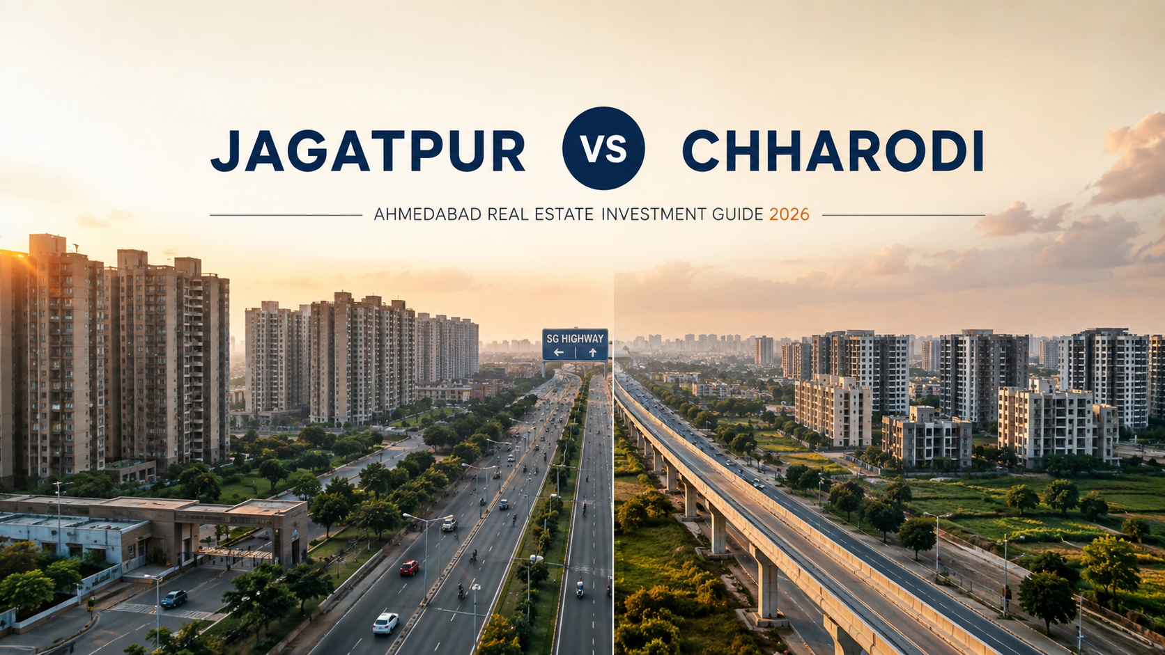 Jagatpur vs Chharodi Ahmedabad Investment Guide