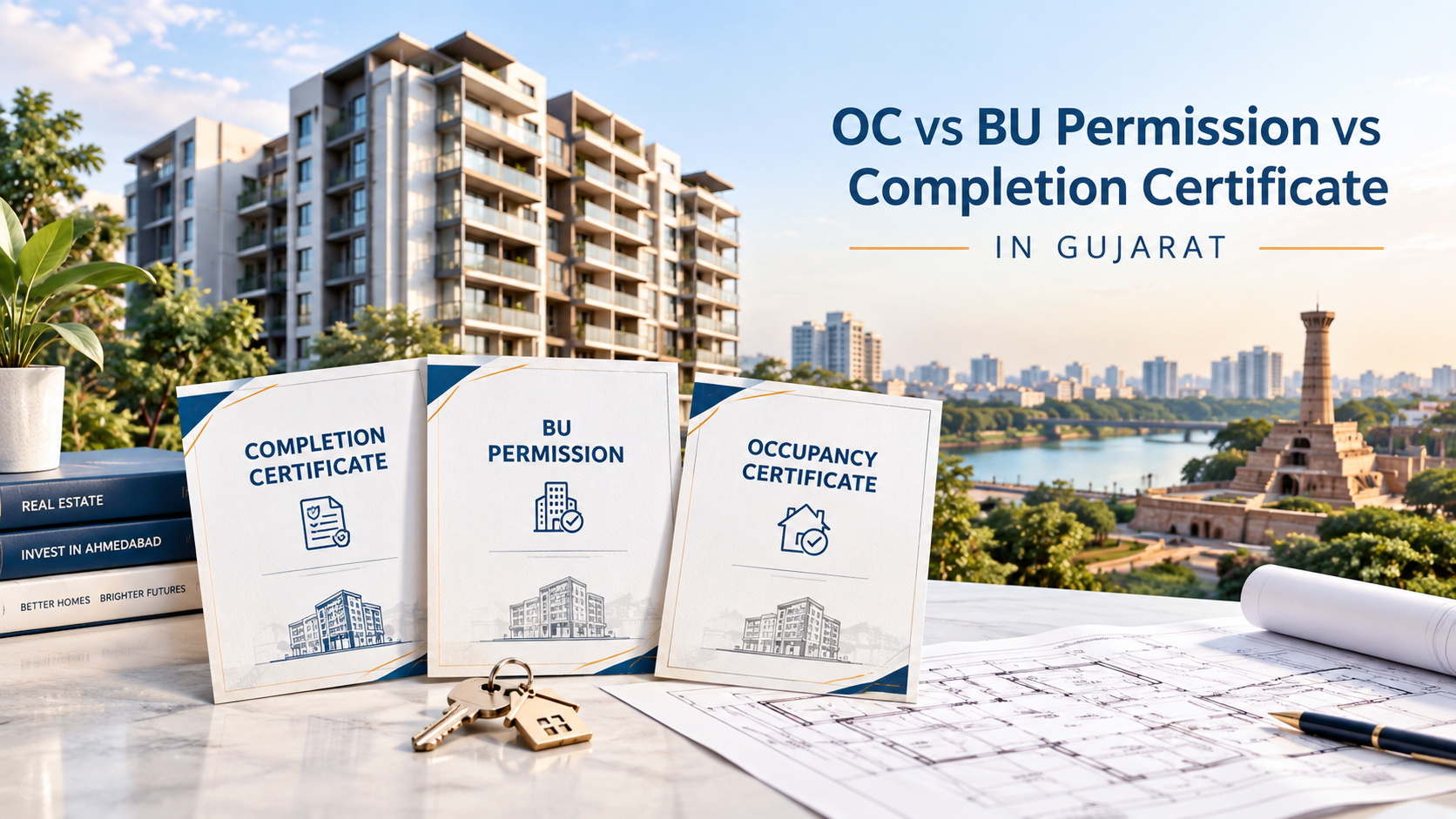 OC vs BU Permission vs Completion Certificate in Gujarat