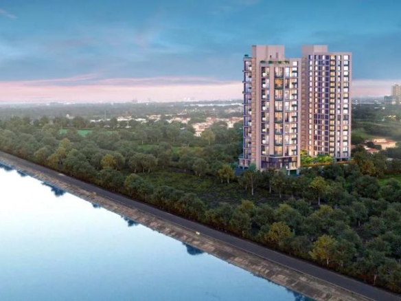 the storeys golf cost price in ahmedabad with canal view